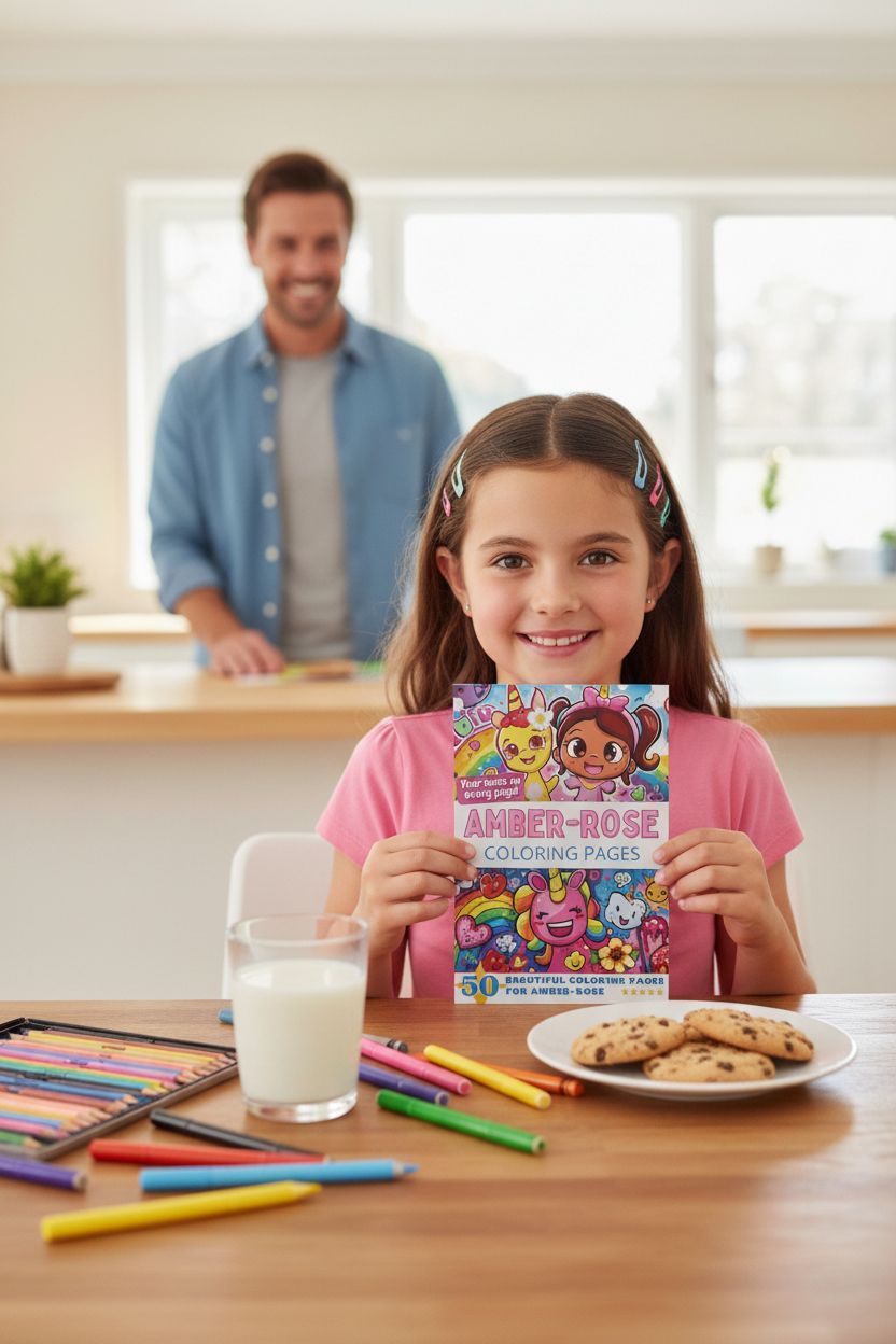 Amber-Rose personal coloring pages