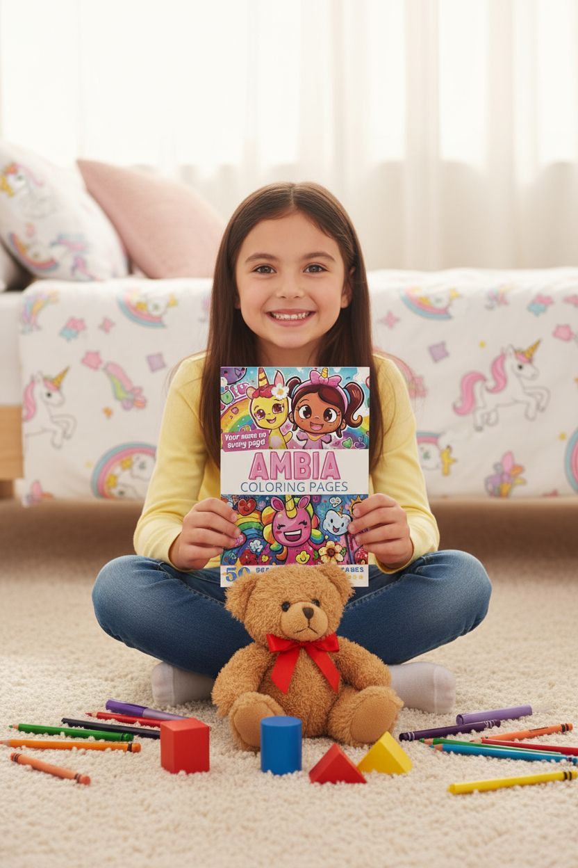 Ambia personal coloring pages