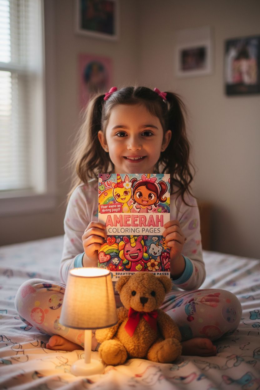 Ameerah personal coloring pages