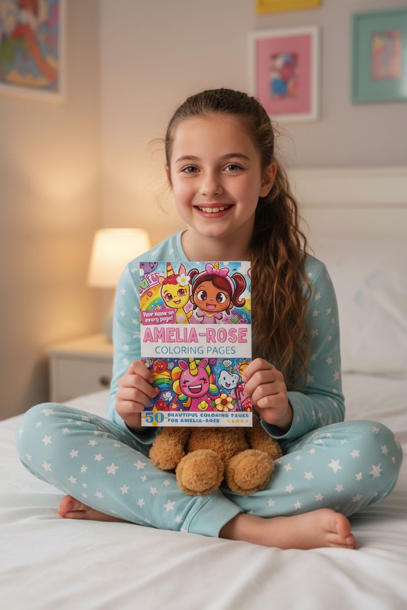 Amelia-Rose personal coloring pages