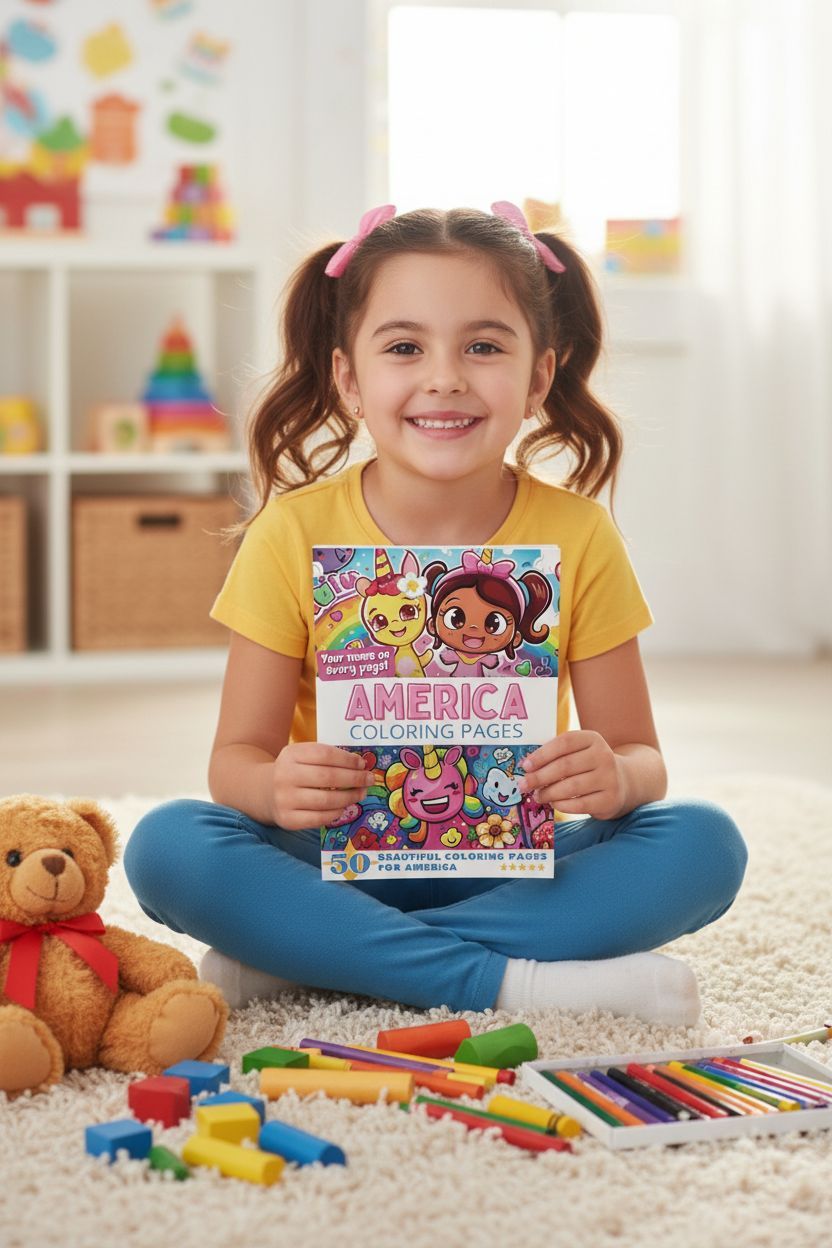 America personal coloring pages