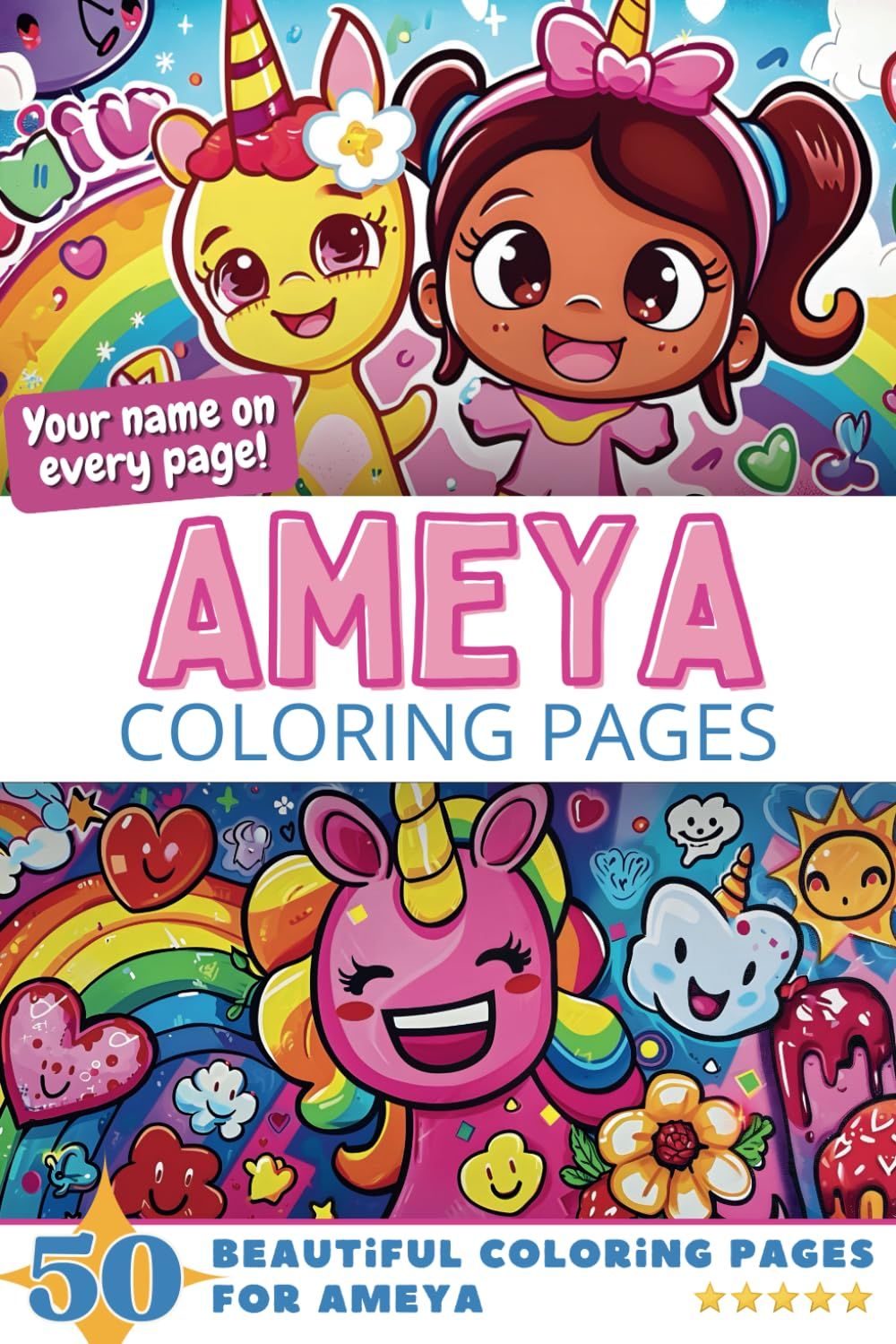 Ameya Coloring Book Cover