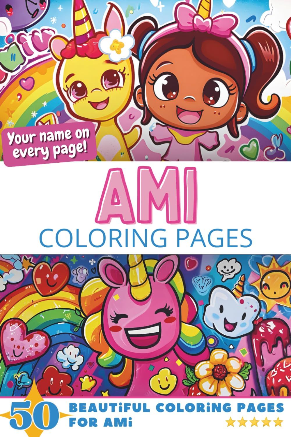 Ami Coloring Book Cover