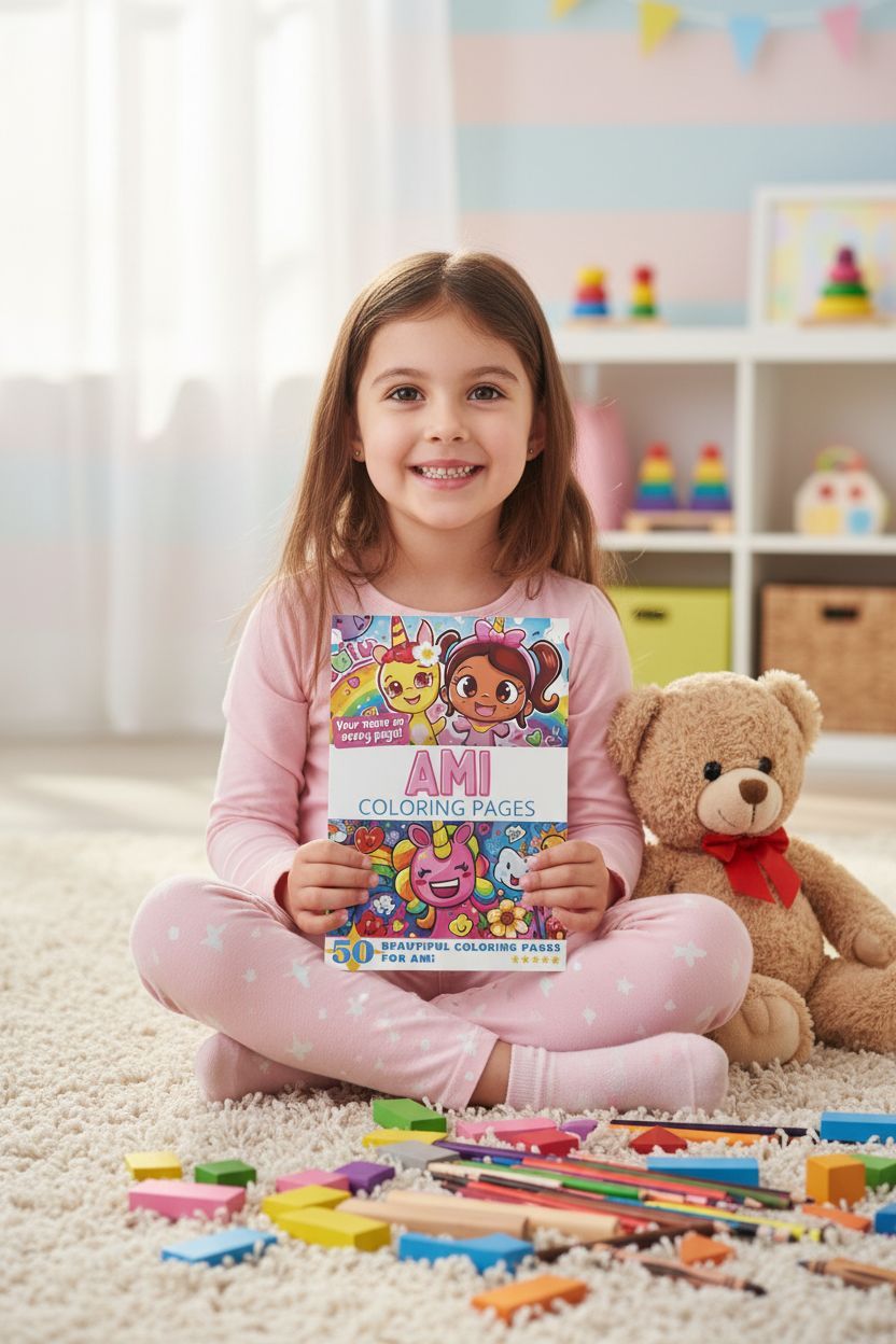 Ami personal coloring pages