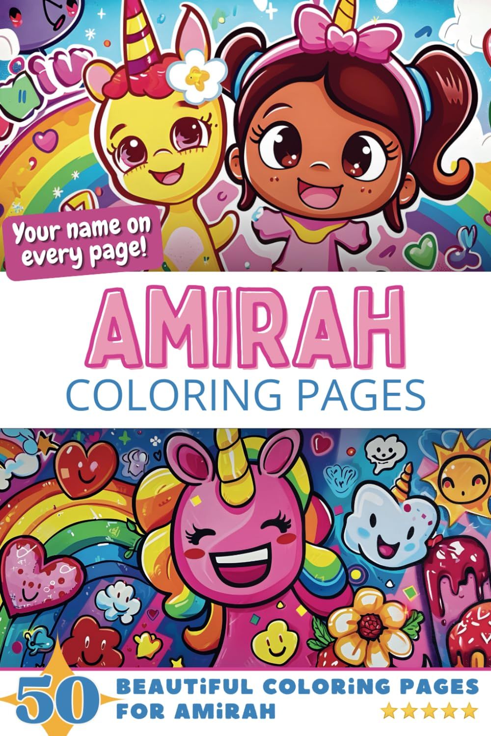 Amirah Coloring Book Cover