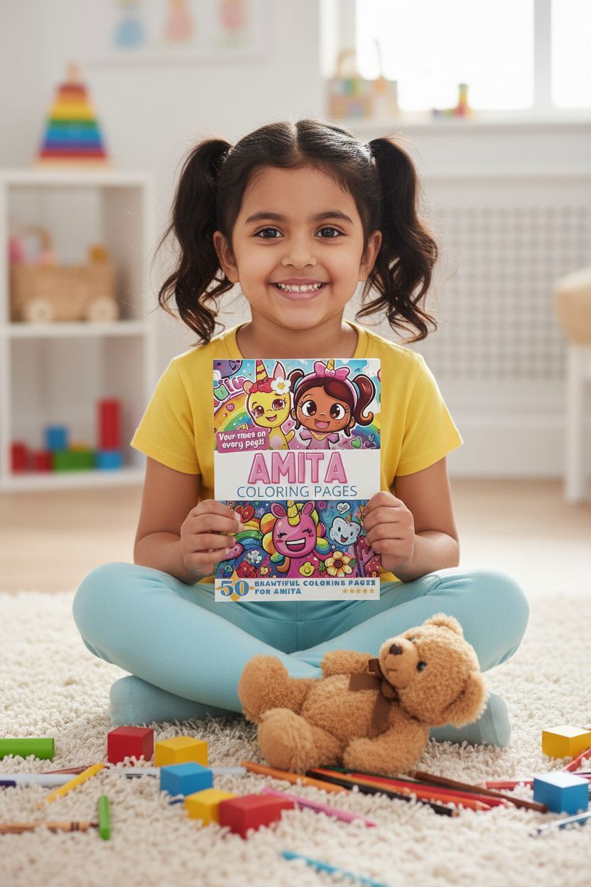 Amita personal coloring pages