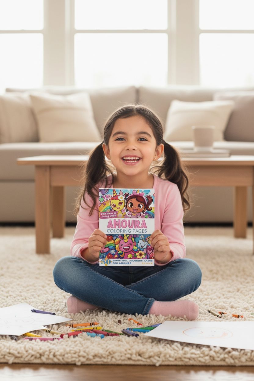 Amoura personal coloring pages