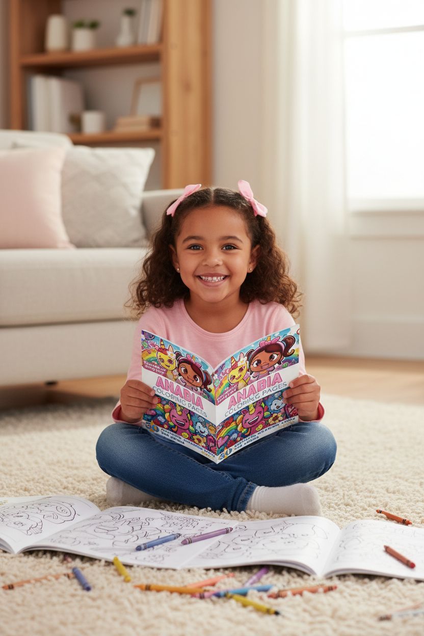 Anabia personal coloring pages