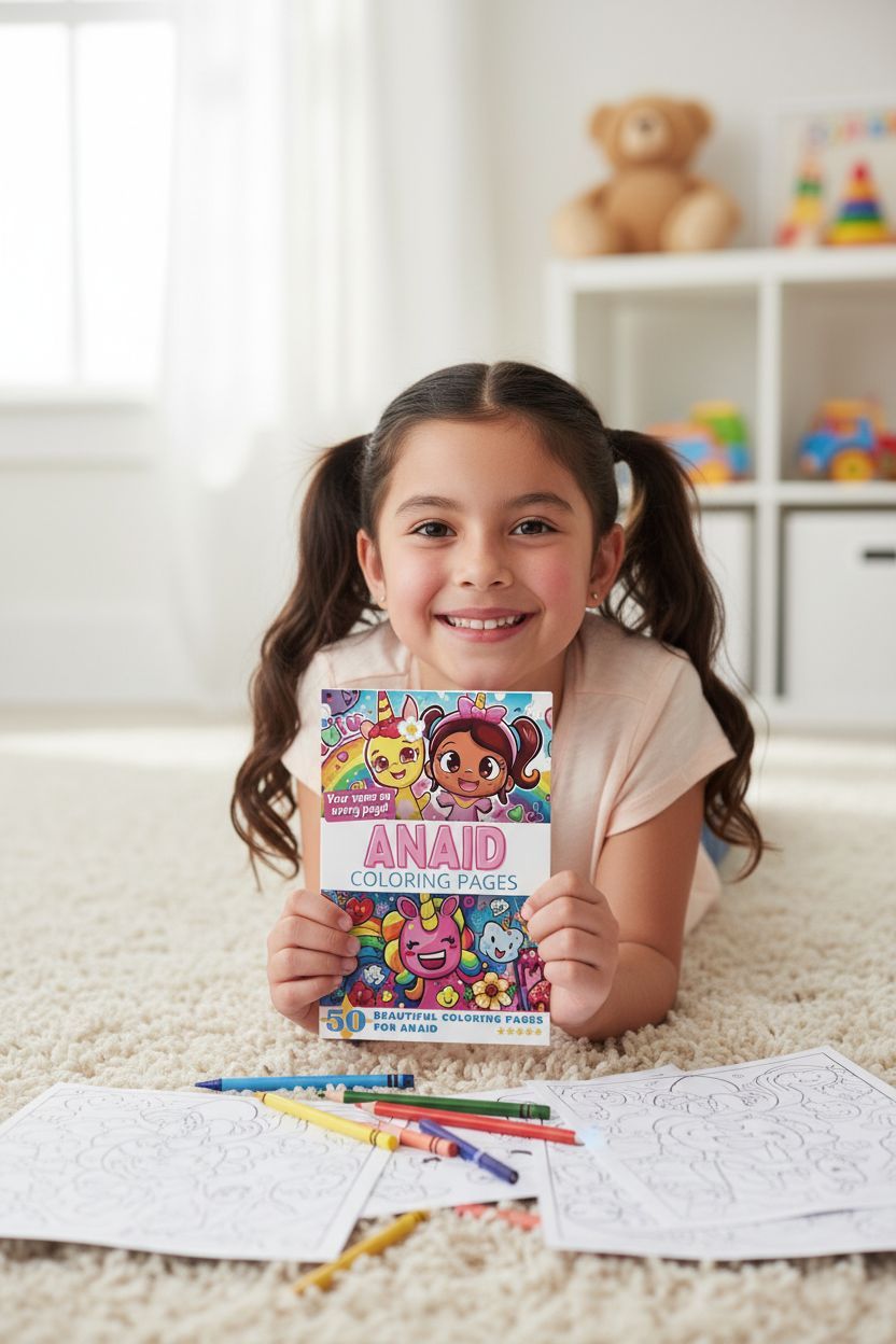 Anaid personal coloring pages