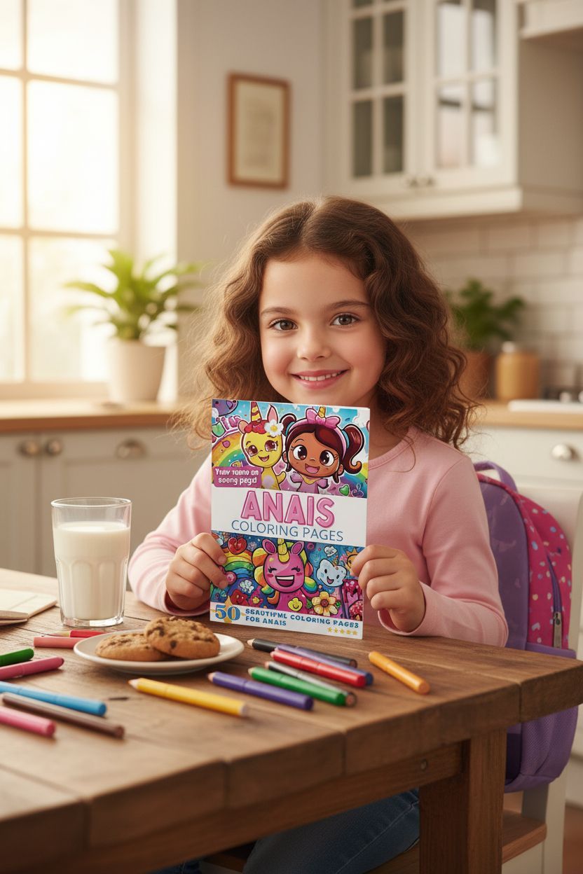 Anais personal coloring pages