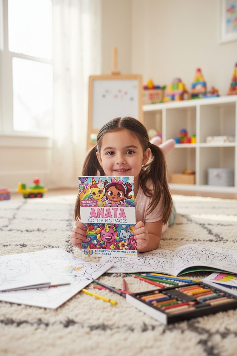 Anata personal coloring pages