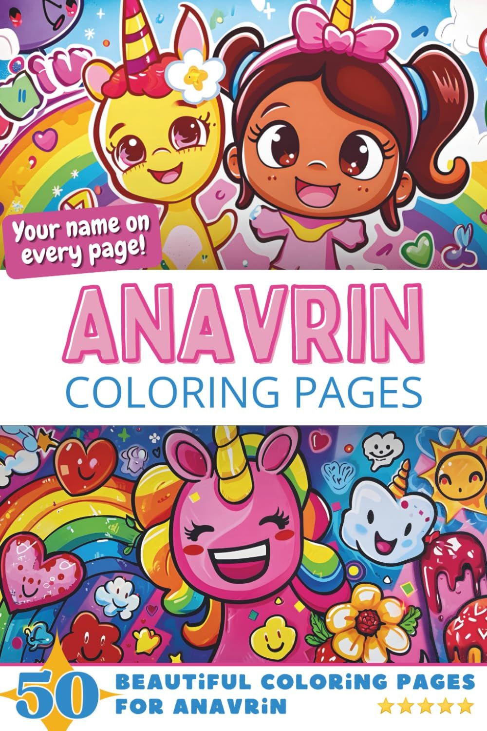 Anavrin Coloring Book Cover