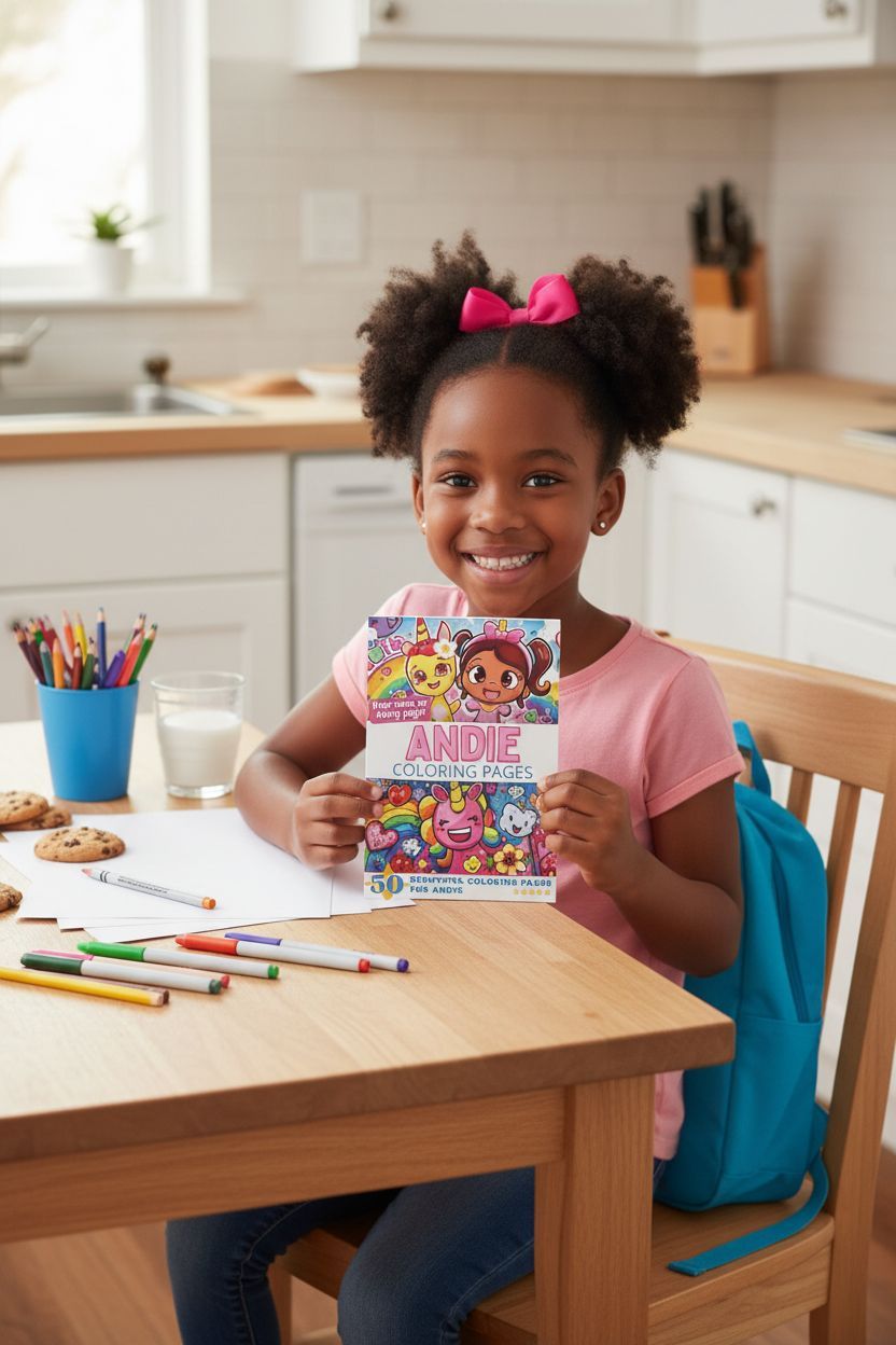 Andie personal coloring pages