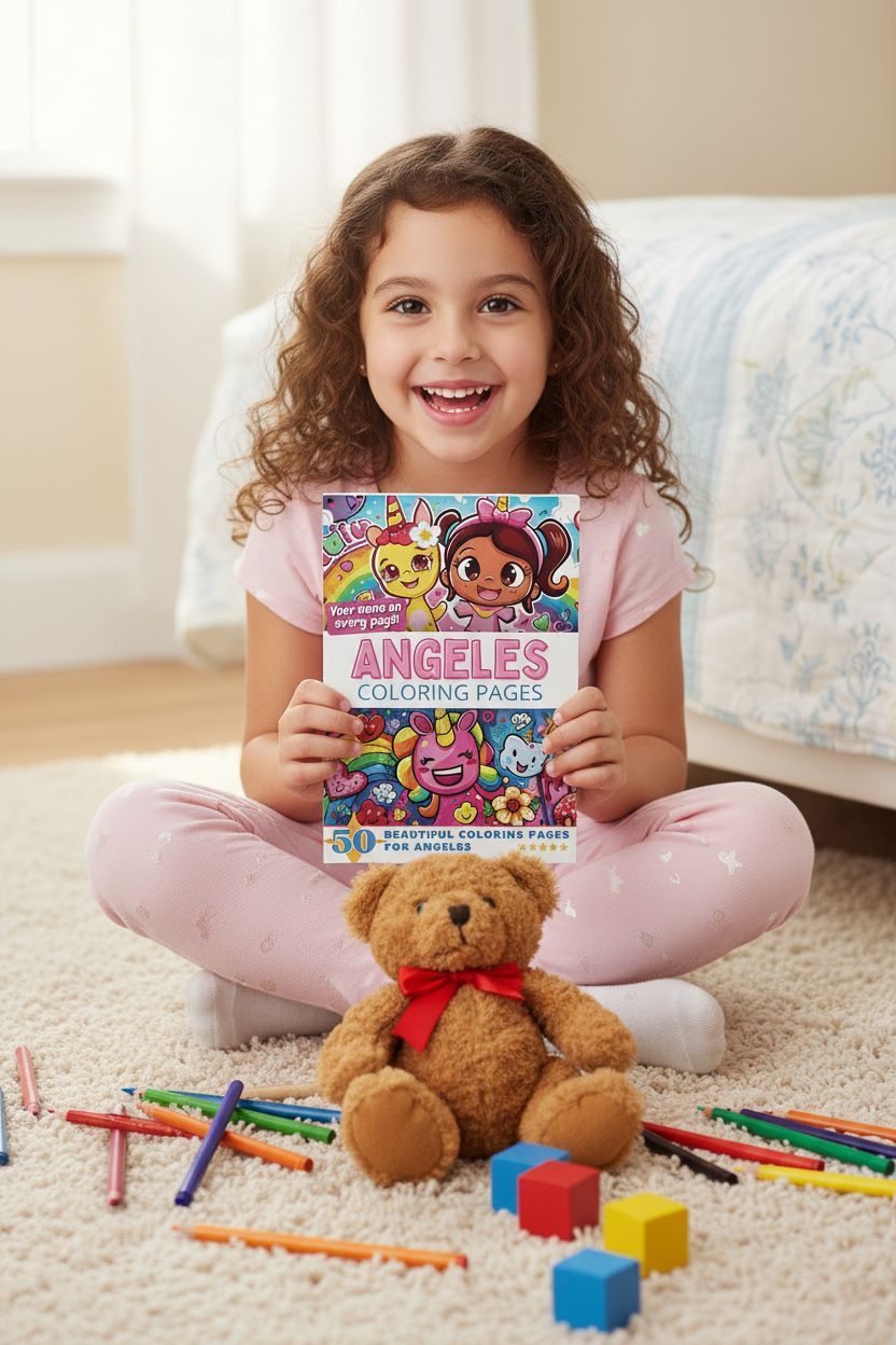 Angeles personal coloring pages