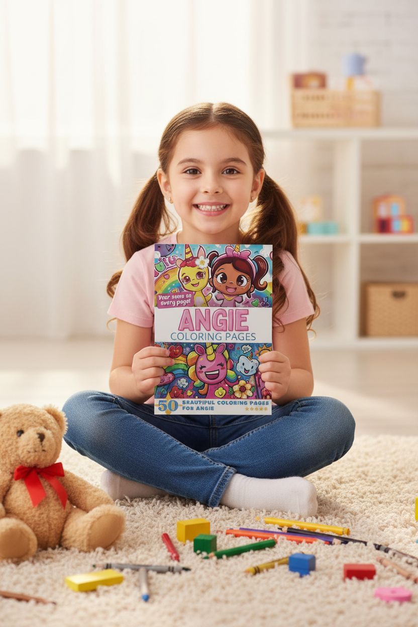 Angie personal coloring pages