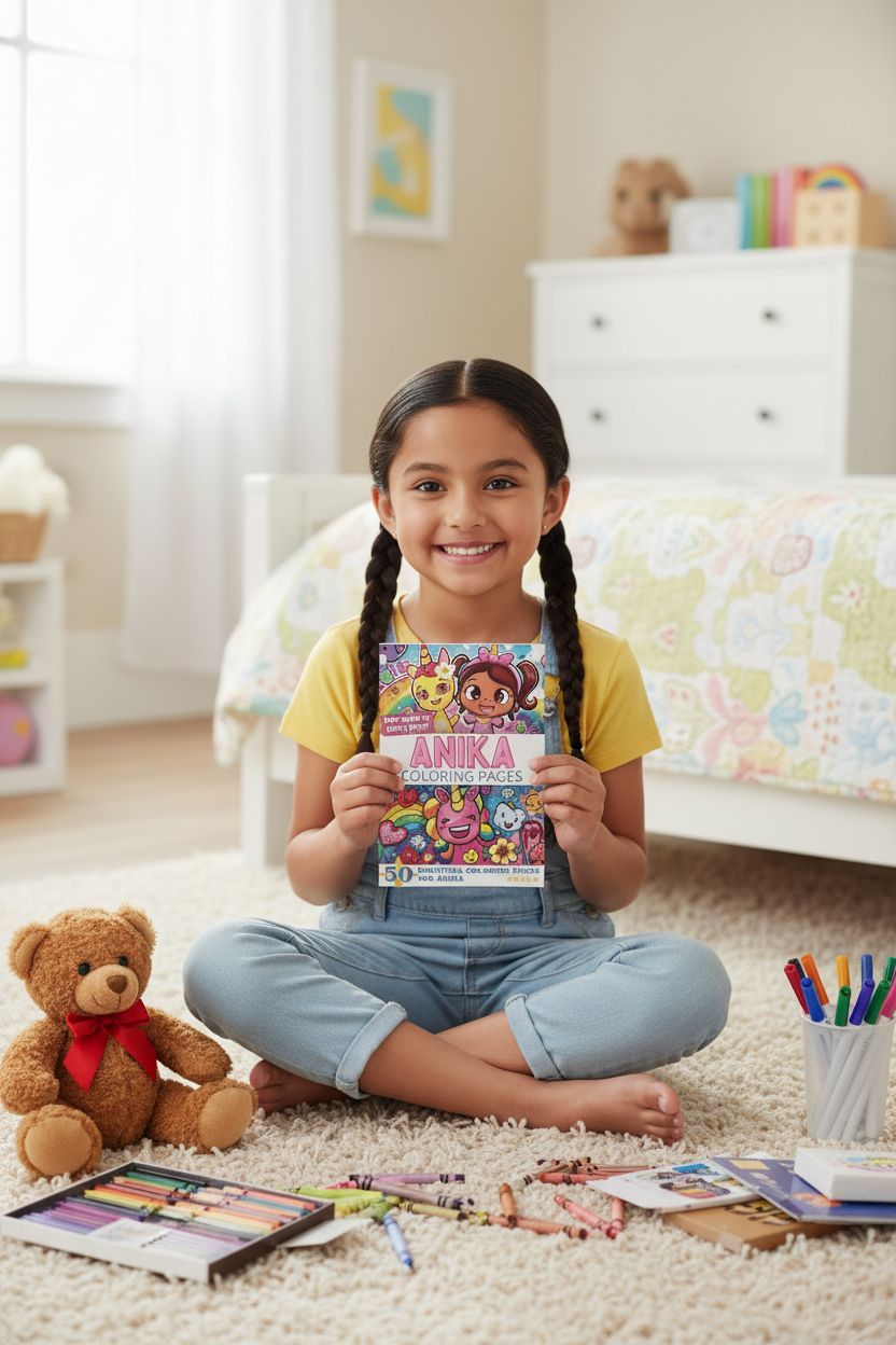 Anika personal coloring pages