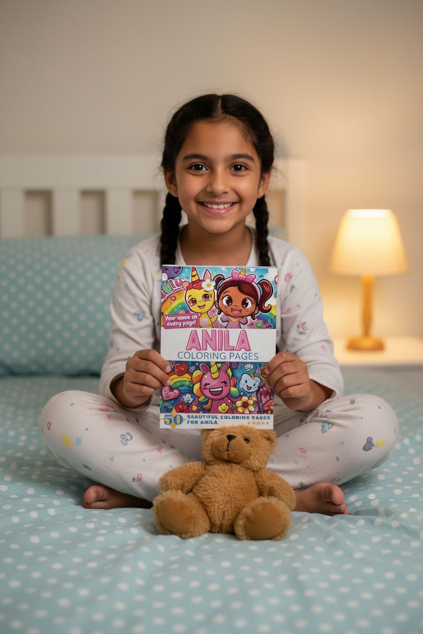 Anila personal coloring pages