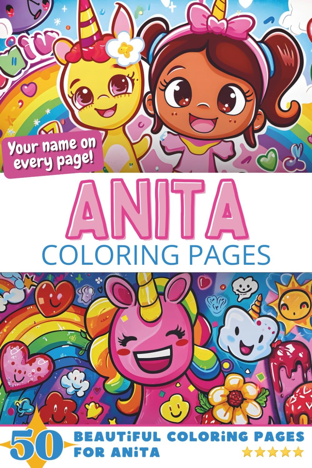 Anita Coloring Book Cover