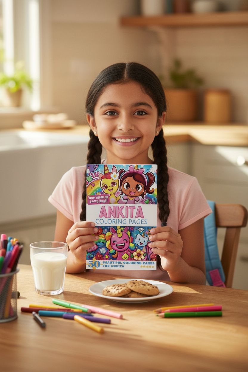 Ankita personal coloring pages