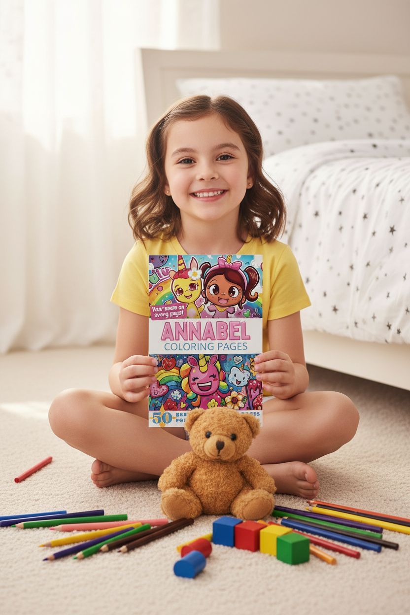 Annabel personal coloring pages