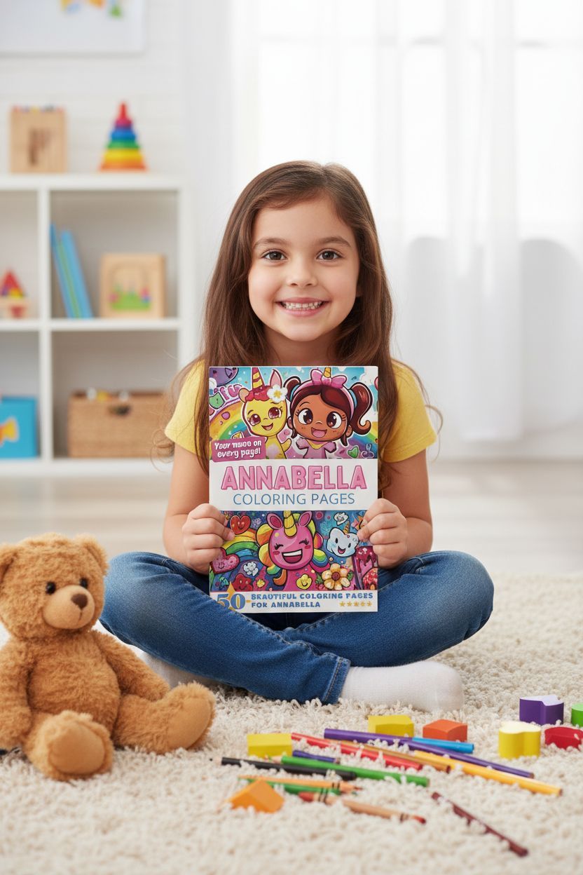 Annabella personal coloring pages