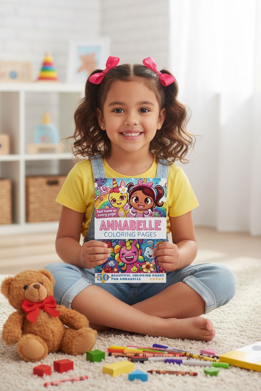 Annabelle personal coloring pages