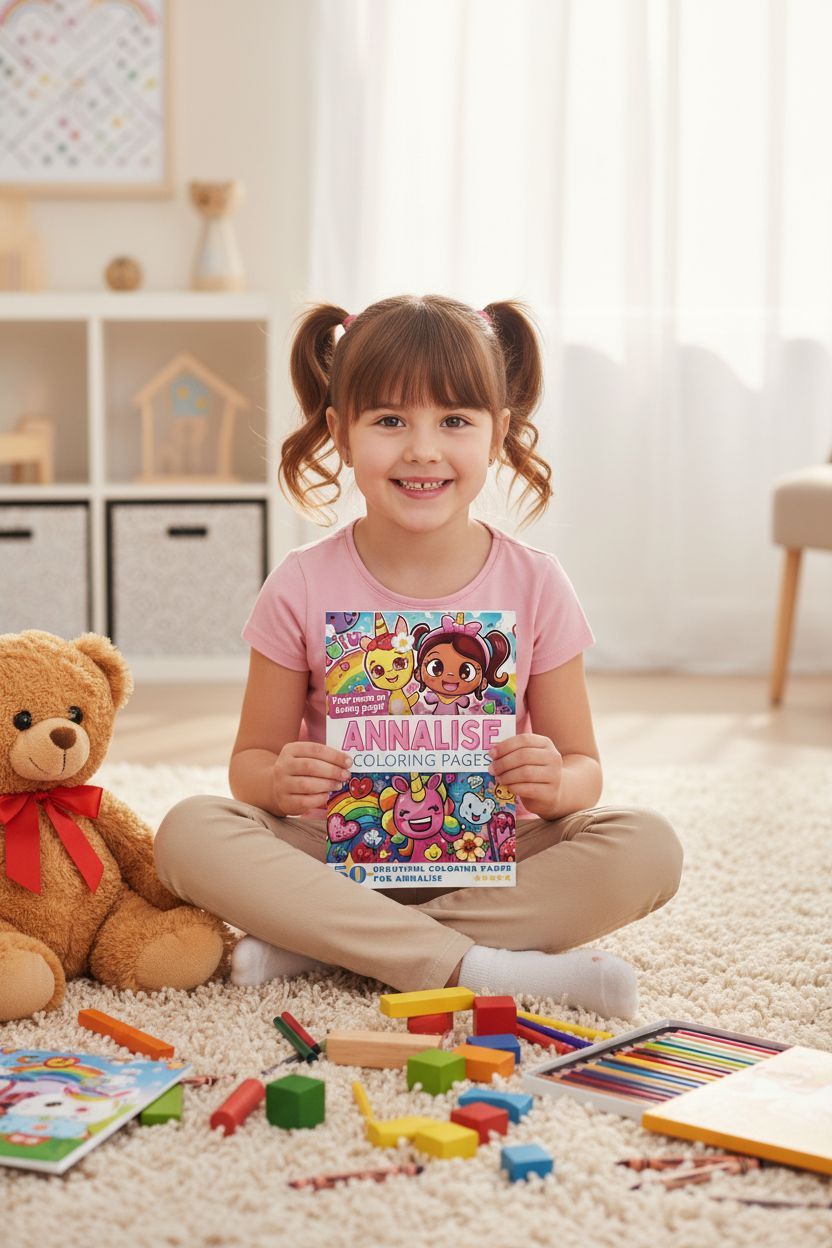 Annalise personal coloring pages