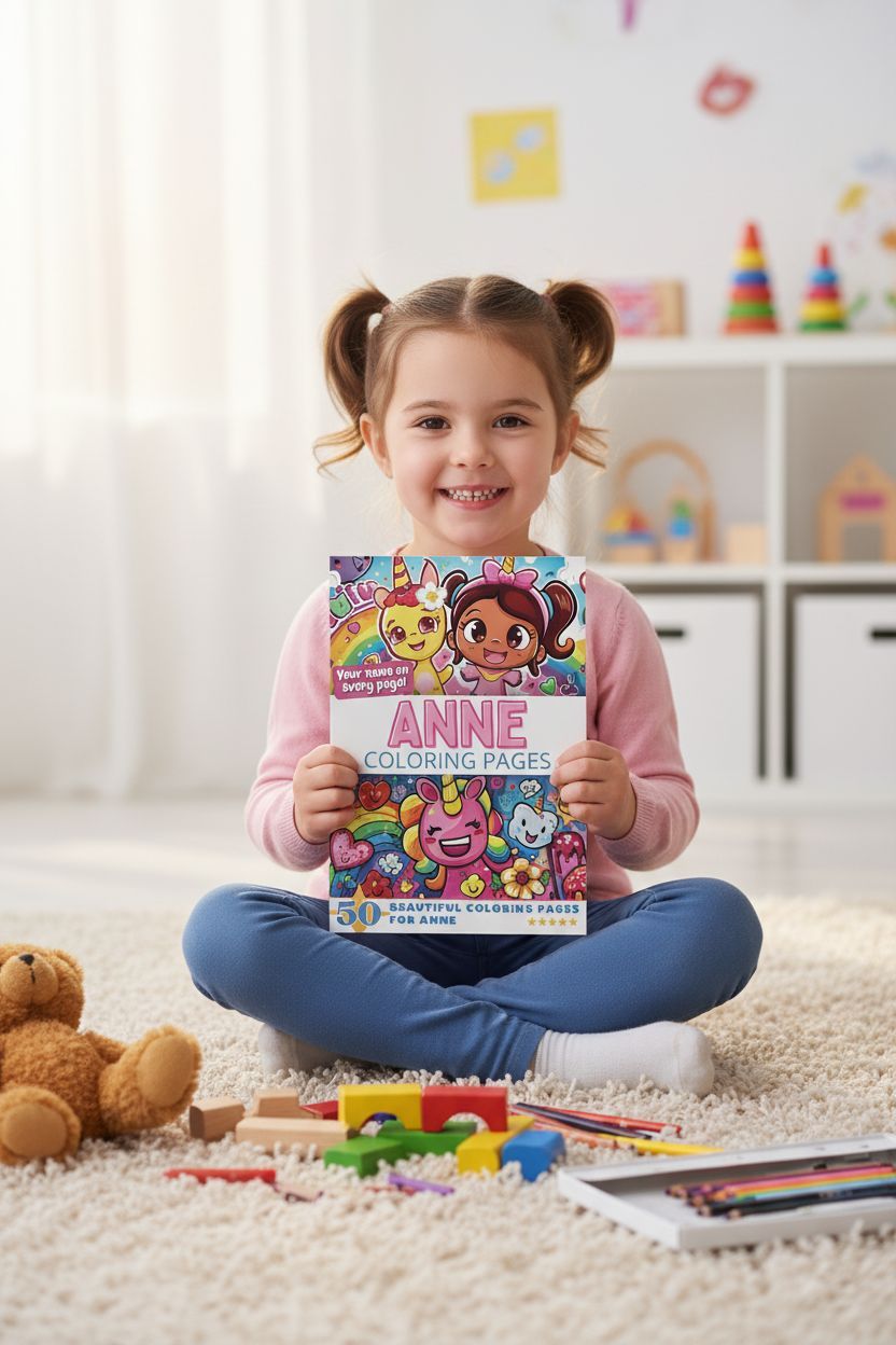 Anne personal coloring pages