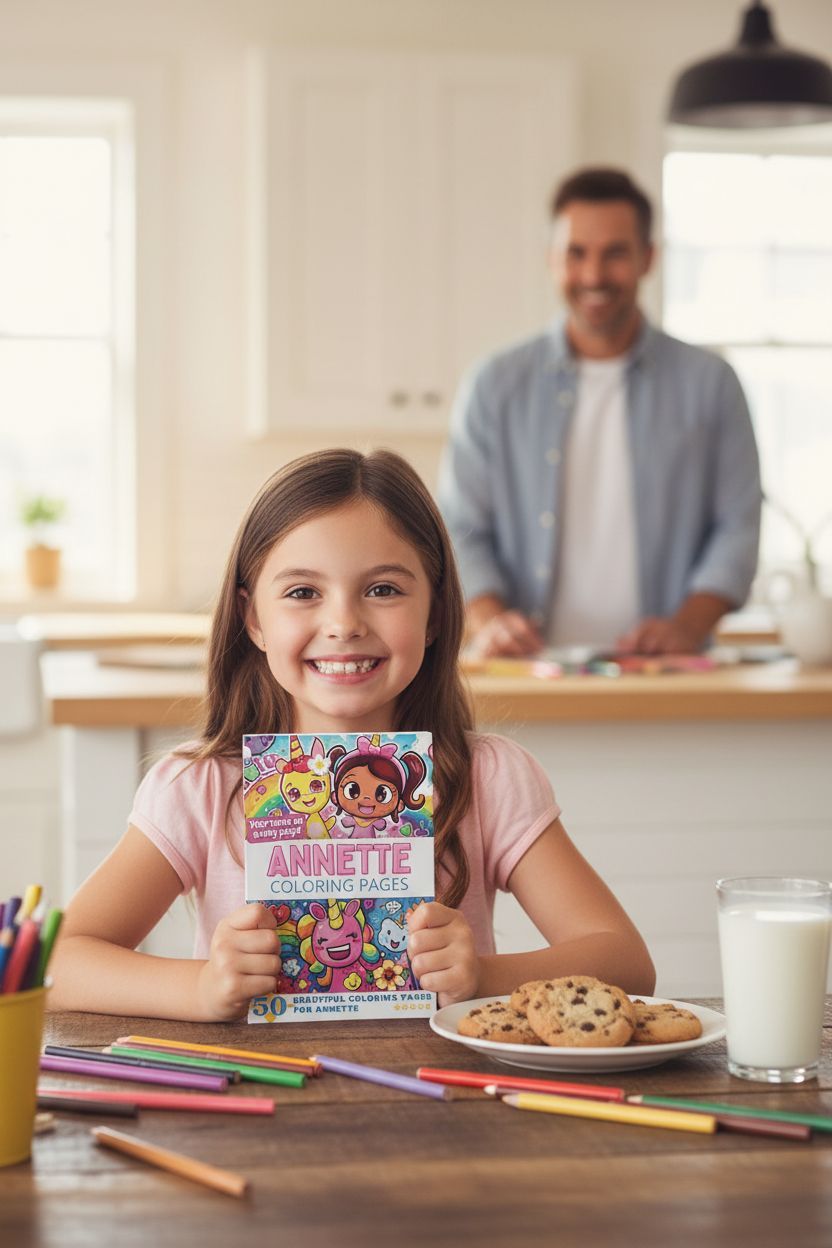 Annette personal coloring pages