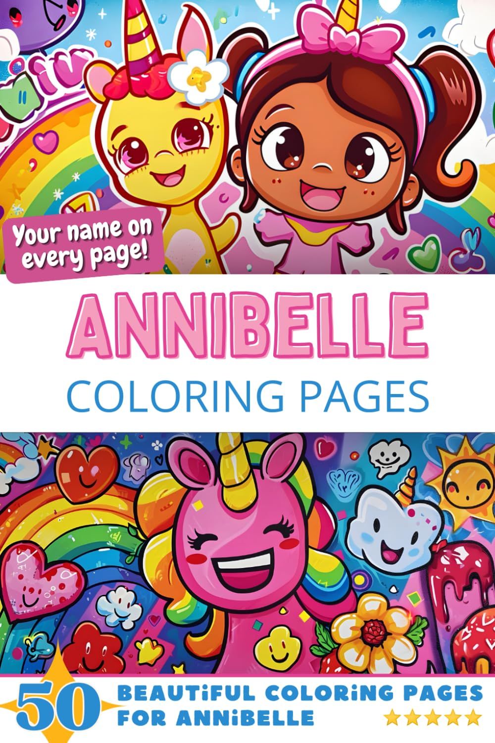 Annibelle Coloring Book Cover