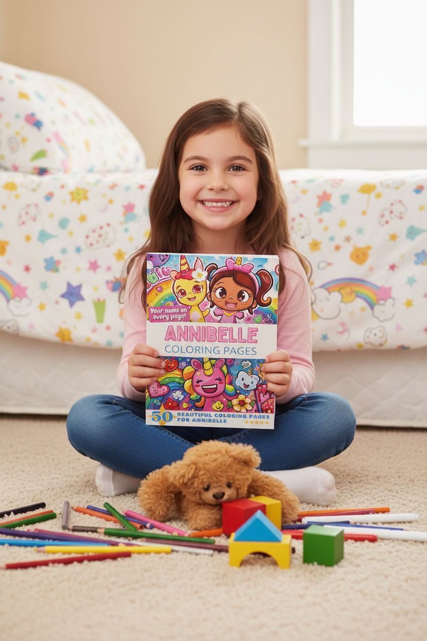 Annibelle personal coloring pages