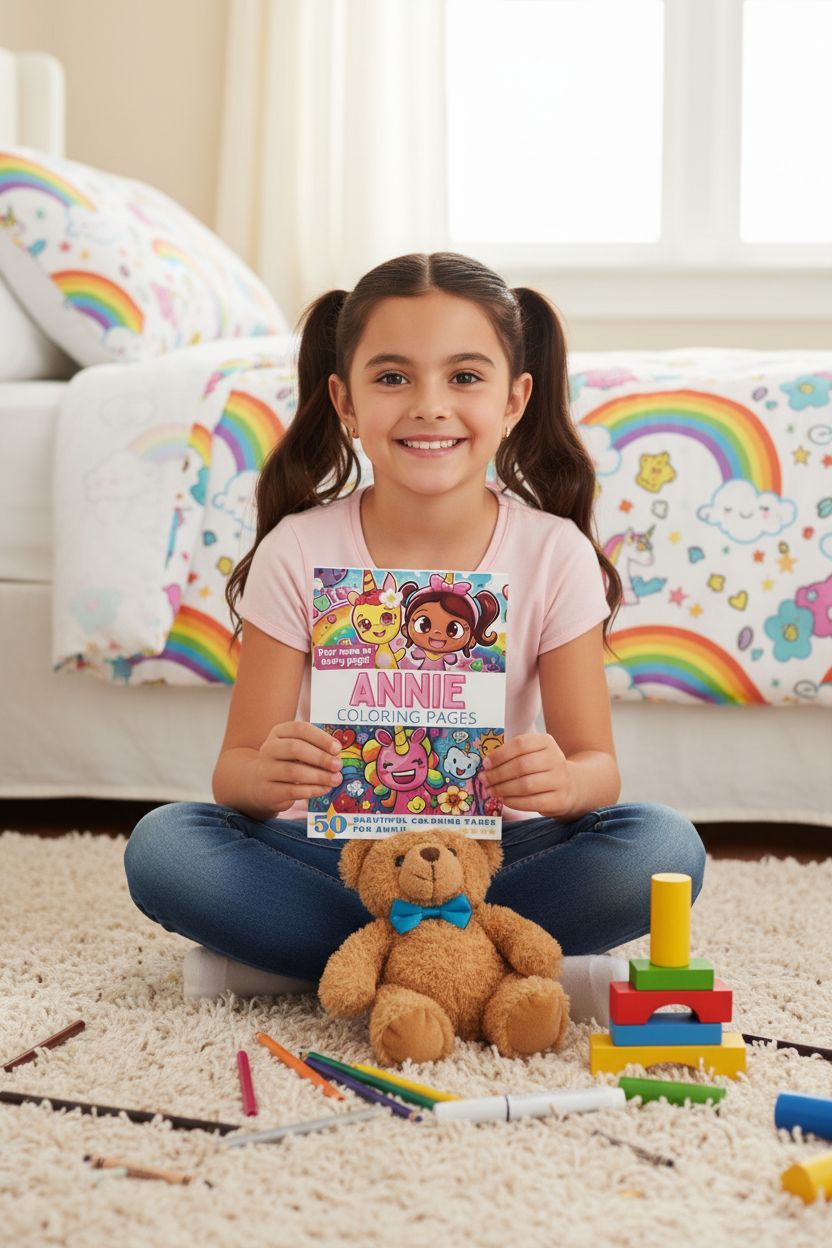 Annie personal coloring pages