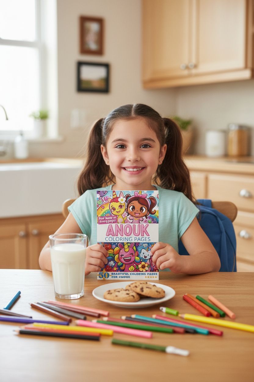 Anouk personal coloring pages