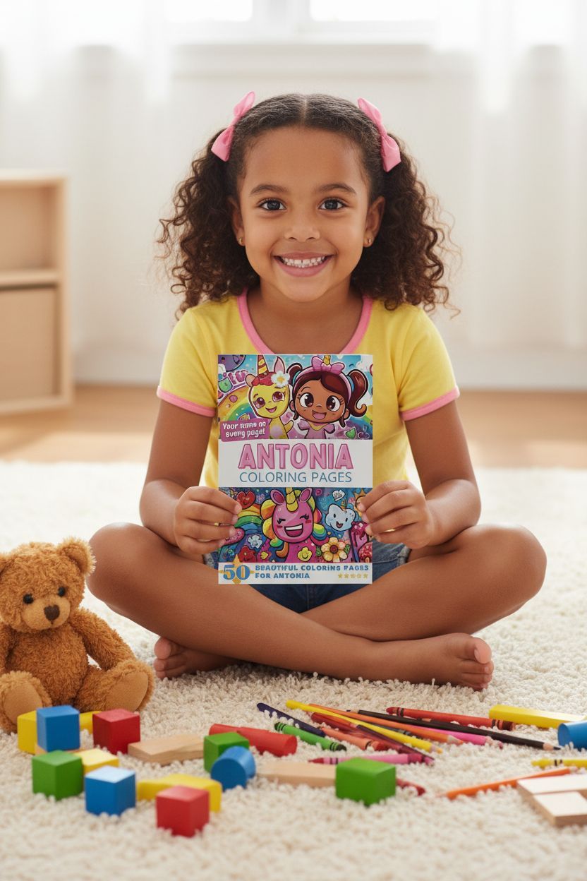 Antonia personal coloring pages