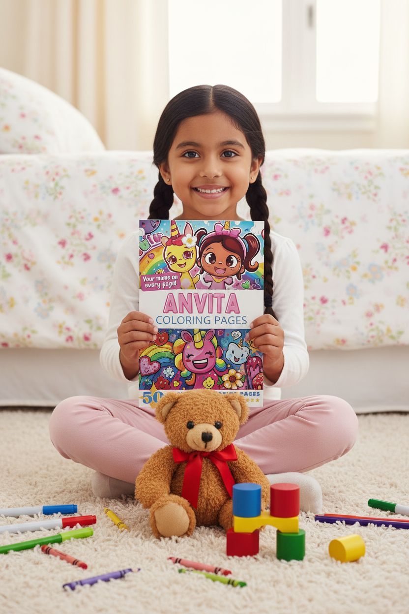 Anvita personal coloring pages
