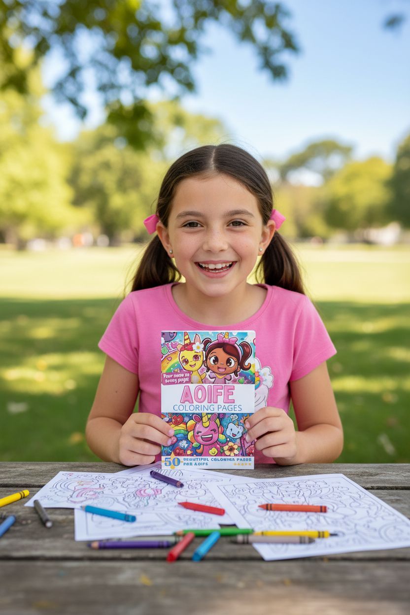 Aoife personal coloring pages