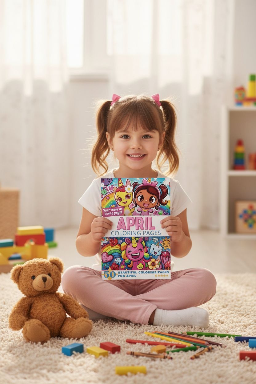 April personal coloring pages