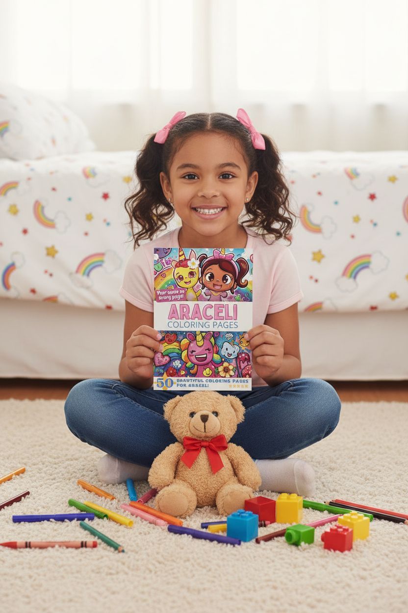 Araceli personal coloring pages