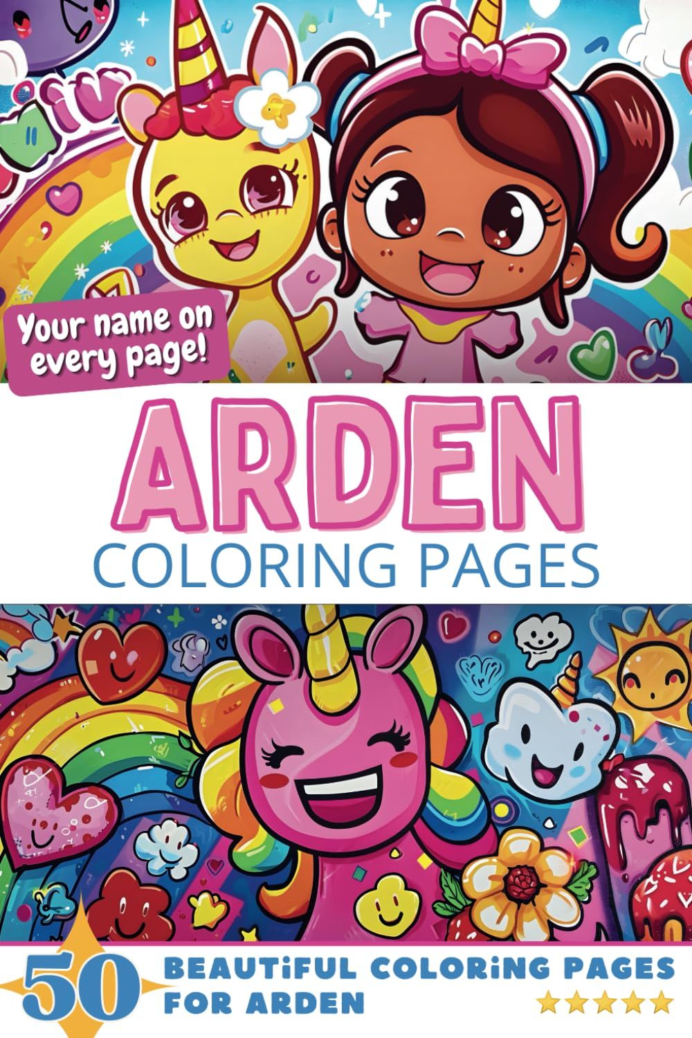 Arden Coloring Book Cover