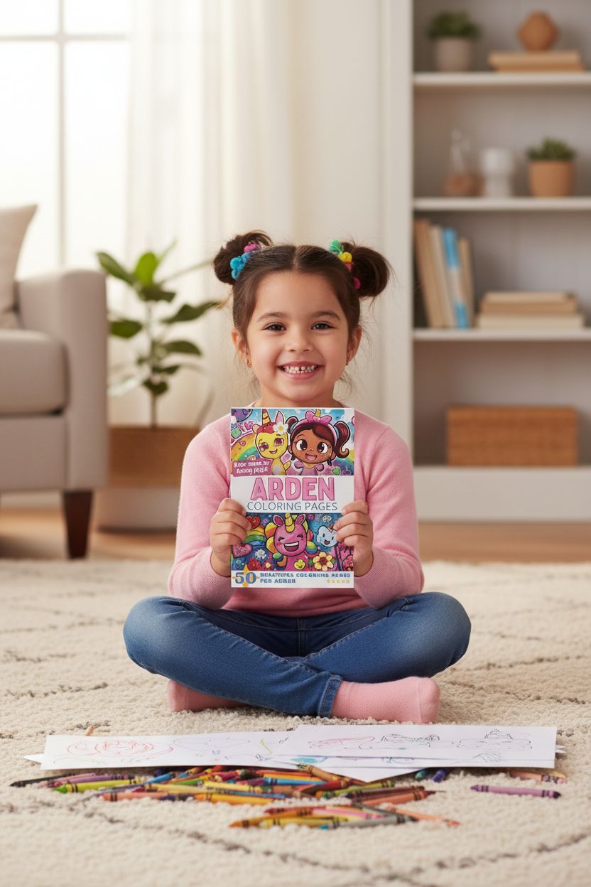 Arden personal coloring pages