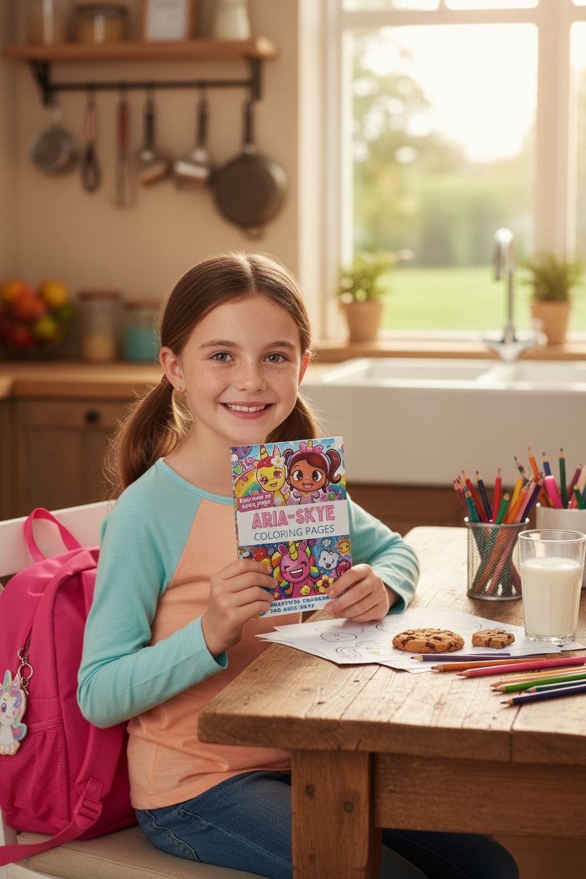 Aria-Skye personal coloring pages