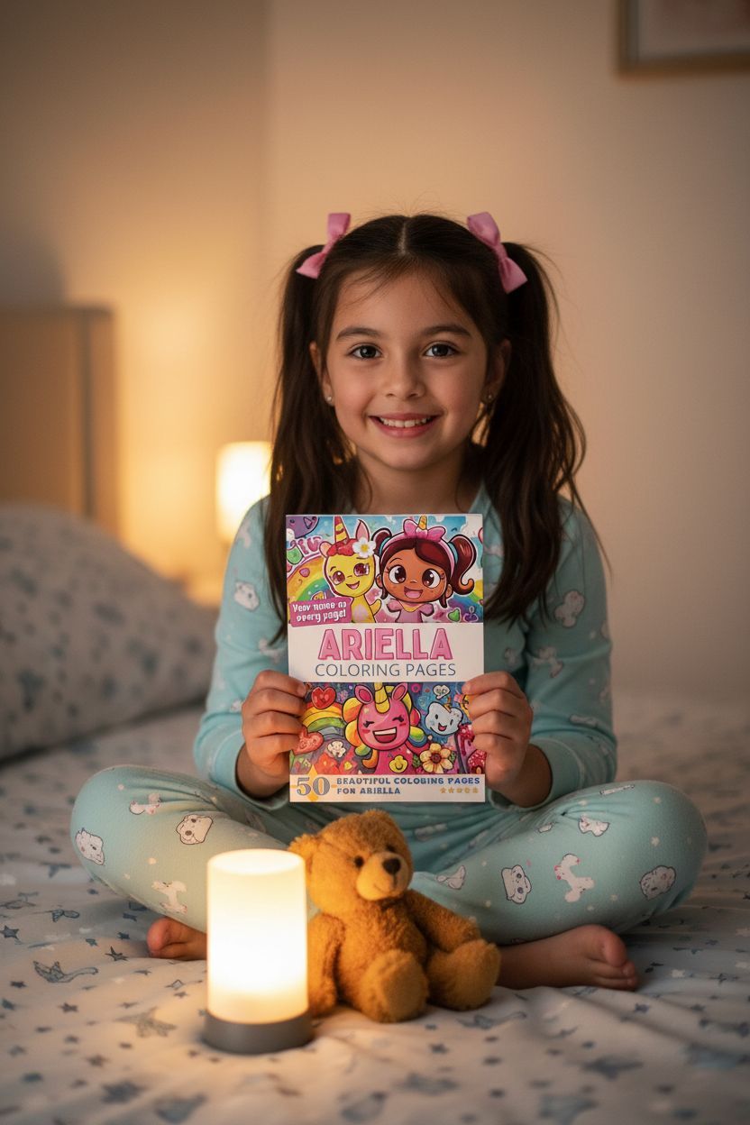 Ariella personal coloring pages