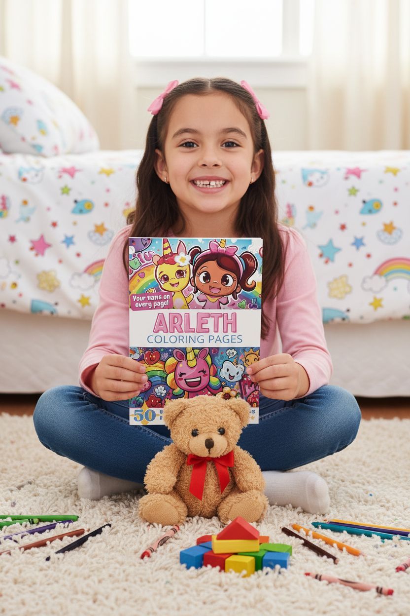 Arleth personal coloring pages