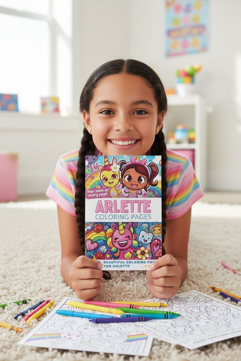 Arlette personal coloring pages