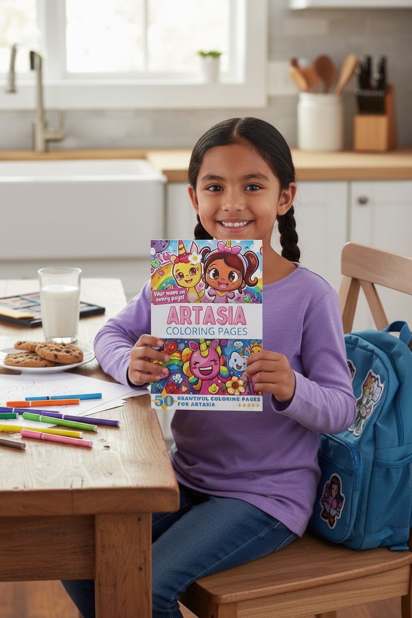 Artasia personal coloring pages