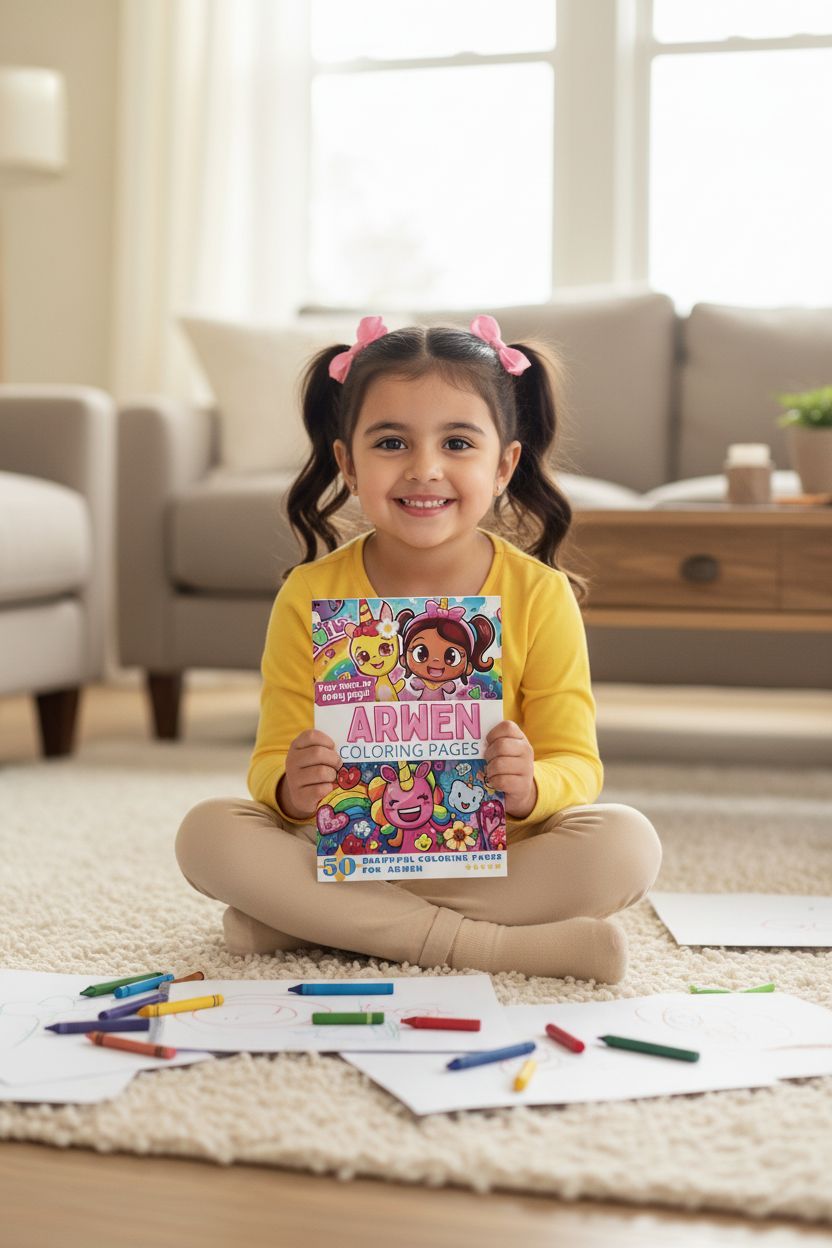 Arwen personal coloring pages