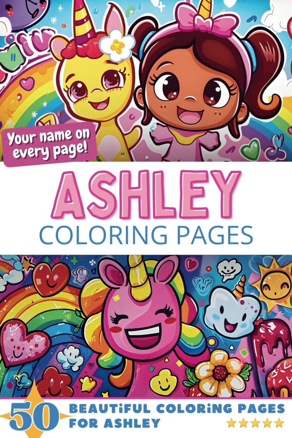Ashley Coloring Book Cover