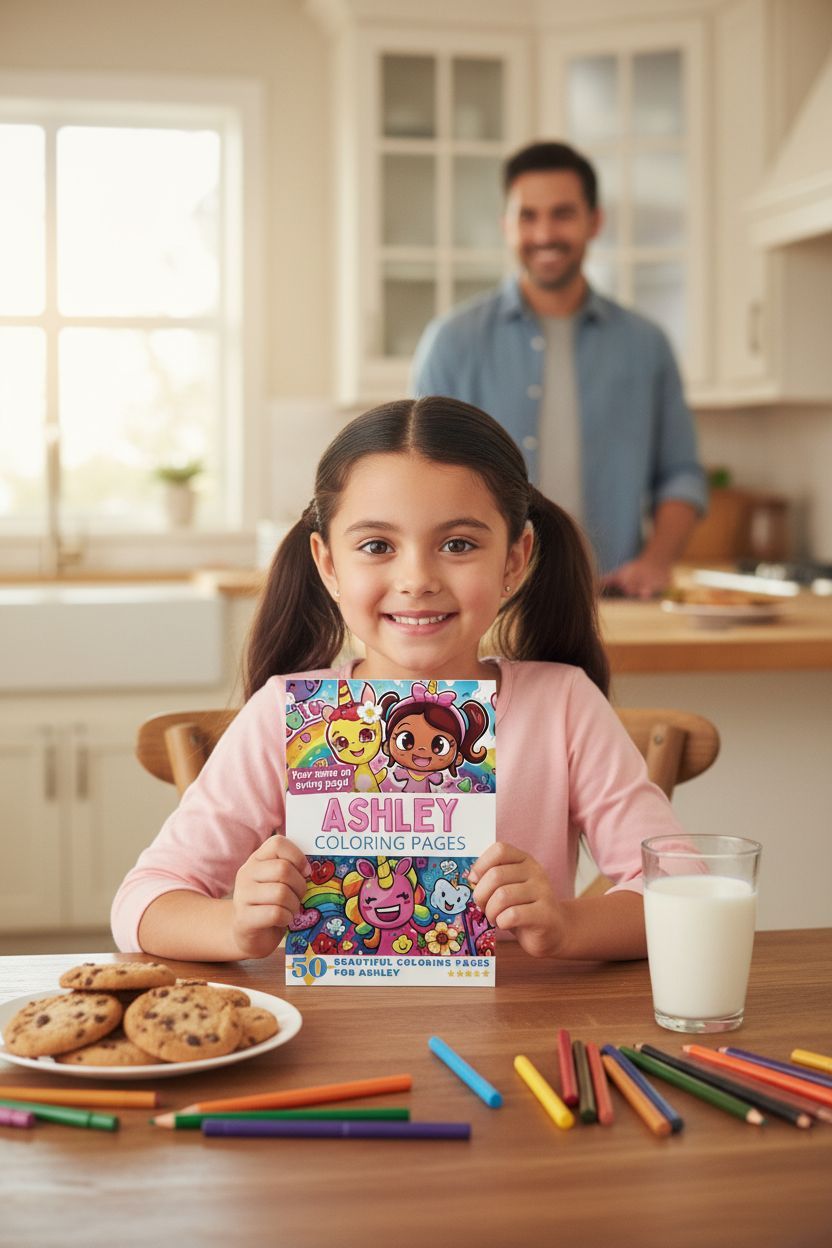 Ashley personal coloring pages