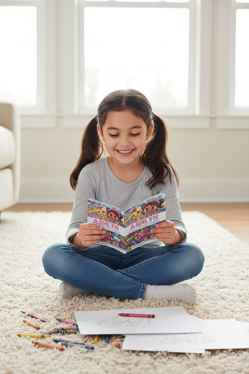 Ashlyn personal coloring pages