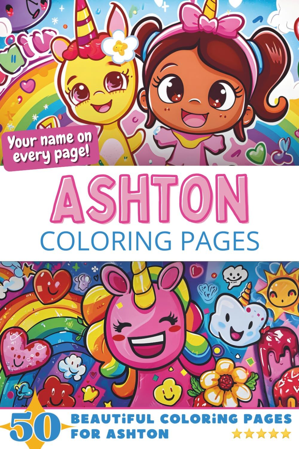 Ashton Coloring Book Cover